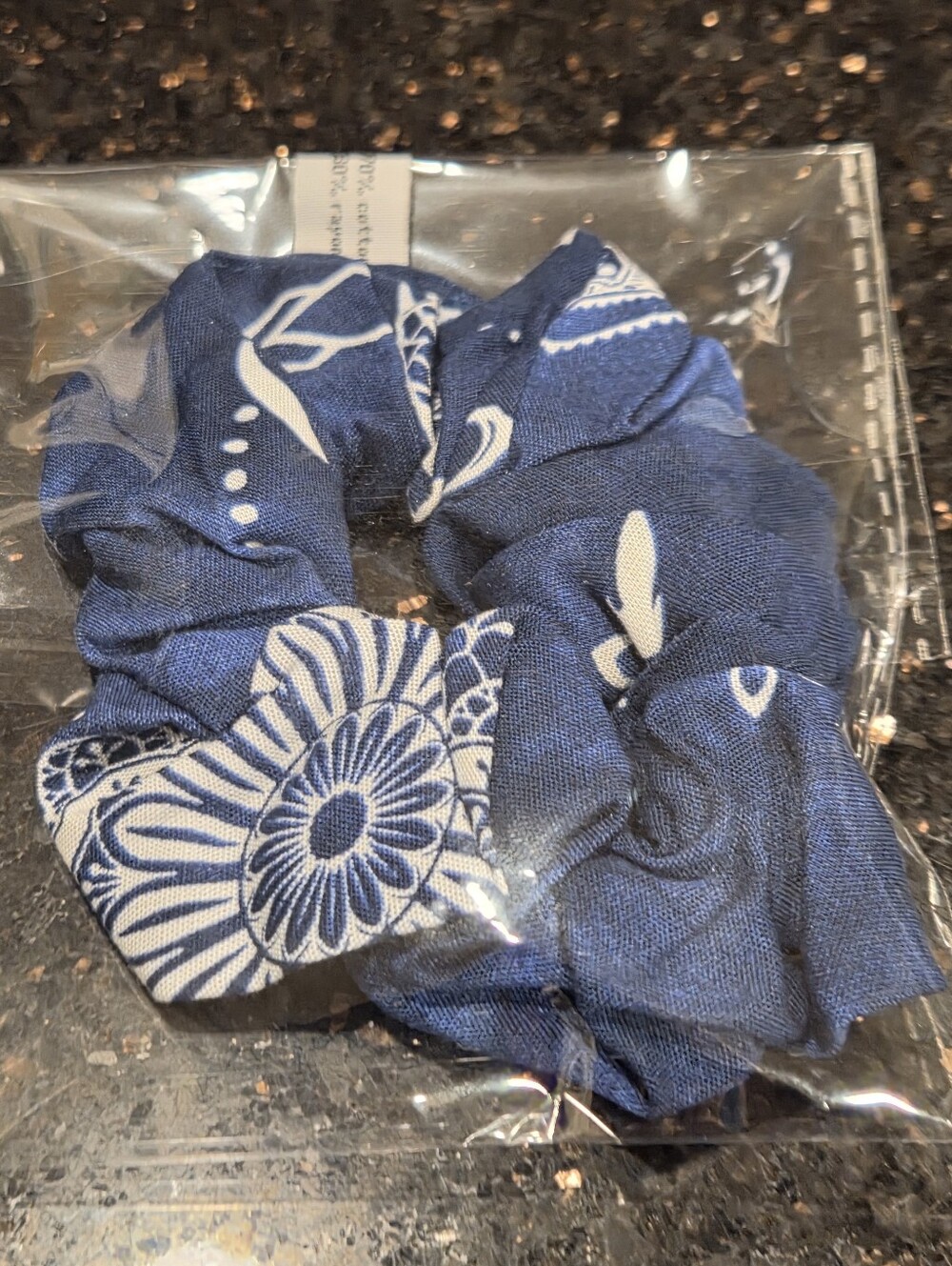 Lotus and Luna Scrunchie